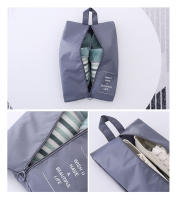 Bolsa De Almacenamiento Para Zapatos De Viaje Fabricada En Nylon Impermeable Y Antipolvo Essencial De Viaje Cubierta De Zapatos Para El Hogar - details 10