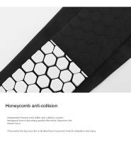 1/3 Pcs Protección De Pierna Con Guardabarros De Malla De Abeja Antigolpes Y Soporte De Nylon Para Fútbol Equipamiento De Deportes Leggings De Apoyo - details 12