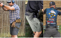 Shorts De Verano Para Hombre Cargo Pantalones Tácticos Impermeables Secado Rápido Con Multípocket Ropa Al Aire Libre Para Caza Y Pesca - details 4