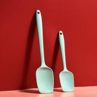 Cuchara De Silicona Para Hornear Espátula De Cocina Antideslizante Para Mantequilla Pasteles Batidos Salsas Herramientas De Cocinar - details 10