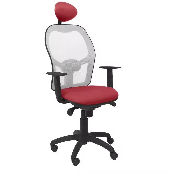 Piqueras Y Crespo Silla de Oficina Ergonómica con Cabecero y Refuerzo Lumbar - 1