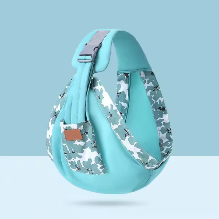 Fular portabebé para recién nacidos ,Portabebés Versátil 9 en 1 with Almohadilla Lumbar, Porta bebés Manos gratis, Fular PORTEO elástico y ergonómico, Liviano Baby Carrier para niños de entre 3 y 15 kilos, - 1