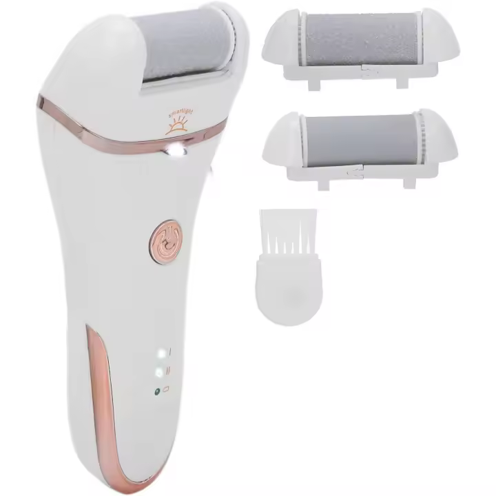 Removedor de Callos de Pie Eléctrico, Lima de Pie Electrónica Portátil Herramienta de Pedicura con distintos cabezales - 1
