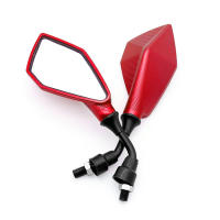 Espejos Retrovisores Ajustables Para Motocicleta Y Bicicleta 2pcs 10mm Ángulo Amplio Vista Lateral Flexible Accesorios Para Manillar - details 17