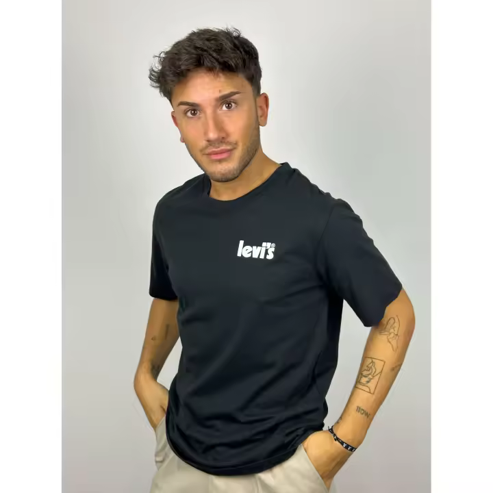 Camiseta Levis Relaxed Fit Tee Black - 1