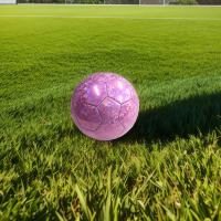 Bola De Fútbol Tradicional Tamaño 5 Para Niñas Con Amplia Gama De Aplicaciones Elasticidad Rubérica Bola De Fútbol PVC Inflable - details 17