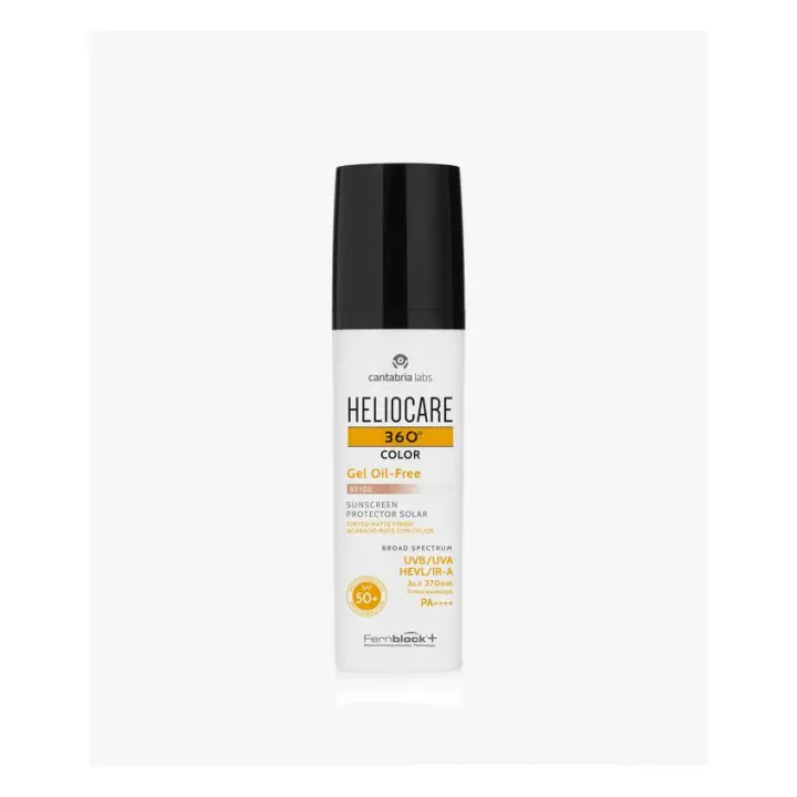 Cantabria Labs Heliocare Gel Oil-Free Beige Acabado Mate Con Color PA++++ SPF50 50ml - 1