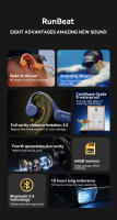 Sanag B60SProMax Auriculares Inalámbricos De Conducción Ósea Verdadera 64GB Reproducción MP3 Local Offline Ideal Para Natación Y Ciclismo - details 1