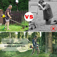 Accesorios Para Trimmer Eléctrico Soporte Rueda Ajustable Desmontable Cabeza De Trimmer Cambio Rápido Herramienta De Jardinería - details 2
