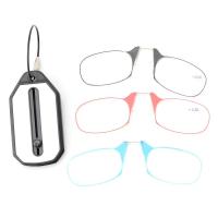 Gafas De Lectura Plegables Con Llavero Protección Anti Luz Azul TR90 Para Ancianos Incluye Estuche Estilo Cuadrado Unisex - details 2