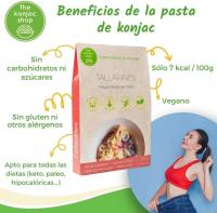 Konjac PACK 5 - The Konjac Shop - Macarrones De Konjac 200g | Pasta Shirataki Sin Gluten Bajo En Calorias y Carbohidratos | Aptos Para Veganos, Dietas Keto - - details 0
