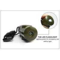 Silbato De Supervivencia Jungle 7 En 1 Con Compas Espejo Linterna Magnificador Luz LED Y Termómetro Herramienta De Almacenamiento Para Senderismo - details 2