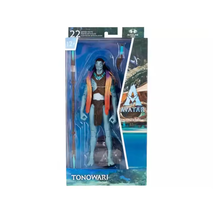 TONOWARI -  AVATAR -  Figura Coleccionable - Multicolor  - Mide 19cm - Con 22 Puntos de Articulación - Regalo original - MCFARLANE TOYS - Mayores de 12 años - 1