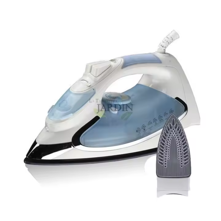 Suinga Plancha de Vapor 2200W con Suela Cerámica Azul y Sistema Antical - 1