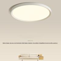 Lámpara De Techo Moderna LED Para Pasillo Baño Dormitorio Material ABS Y Acero Iluminación Diaria Fuente De Luz AC 220V 27CM 37CM Impermeable - details 0