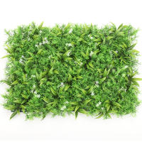 Cerda De Hierba Artificial 40x60cm Eucalipto Falso Césped Para Decoración De Jardín Fiesta Y Muralla Colgante Mat De Vegetación - details 21
