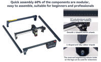 Máquina de grabado láser DIMIFUN DM6 B6 6W / B12 12W, protección ocular, precisión de 0.01 mm, punto de 0.06 mm, velocidad de 12000 mm/min, 330*330 mm USB/APP/Online/TF - Enchufe UE - details 4