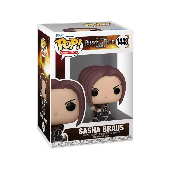 Funko Pop Animation Ataque a los Titanes Sasha Braus Funko 67927 - 1