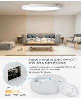 Lámpara De Techo LED Moderna Con Patrón De Madera Dorado Tres Colores Para Iluminación Doméstica Cocina Dormitorio Baño - details 2