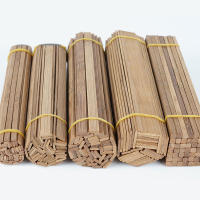 50Pcs Varillas De Bambú Rectangulares Para Modelos Y Manualidades No Terminadas Material De Madera Para Artesanía Y Construcción - details 0