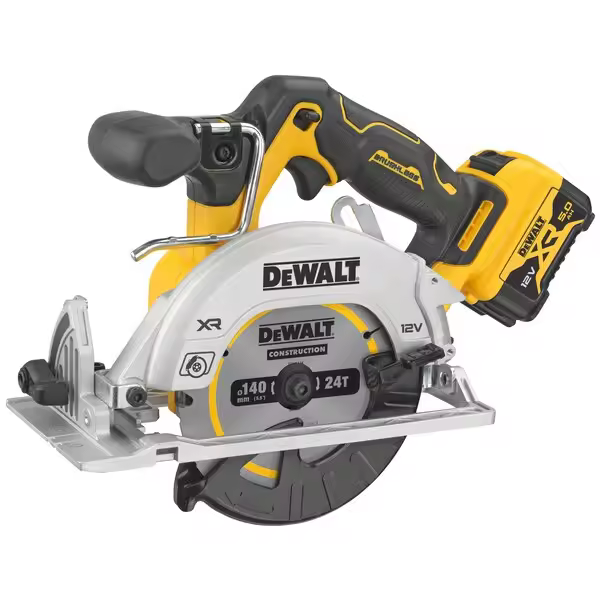 DeWALT DCS512P2-QW sierra circular portátil 14 cm Negro, Amarillo 3600 RPM - 1