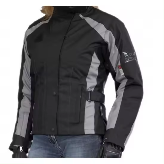 Chaqueta Moto Mujer Evolution EVO Lady TJ2.21 Gris Invierno Impermeable - 1