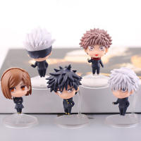 Figura De Anime Jujutsu Kaisen Set De Juguetes PVC De 6.5cm Itadori Yuji Satoru Gojo Fushiguro Megumi Kugisaki Nobara Decoración Para Coche Regalos Para Adultos - details 6