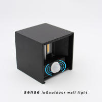 Lámpara De Pared LED Sensor De Movimiento IP65 6W/12W Para Exterior Iluminación De Jardín Atrio Decorativo Interior Luz De Borde Cama - details 5