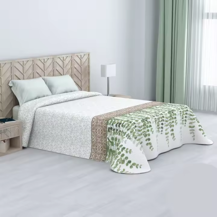 Colcha Bouti de Verano Entretiempo HMS - Elegante y Ligera, 100 gr/m2, Varios Modelos y Medidas Disponibles para Decorar tu Espacio con Estilo y Frescura - 1