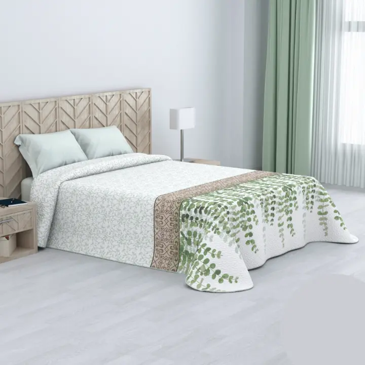 HM'S HOME SECRET Colcha Bouti de Verano Entretiempo HMS - Elegante y Ligera, 100 gr/m2, Varios Modelos y Medidas Disponibles para Decorar tu Espacio con Estilo y Frescura - 1