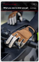 Guantes De Motocicleta Transpirables Para Primavera Y Otoño Guantes De Bicicleta Antigolpes Con Pantalla Táctil Para Moto Deporte Al Aire Libre Unisex - details 9