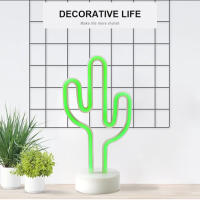 Lámpara De Neón LED De Flamenco Cactus Palma De Coco Y Piña Con Unicornio Decoración De Pared Para Habitación Y Fiestas Fuente De Alimentación USB/Batería - details 9