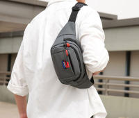 Bolsa De Cintura Para Deportes Al Aire Libre Para Hombres Impermeable Multifuncional Bandolera Ajustable Para Montañismo Y Correr - details 8