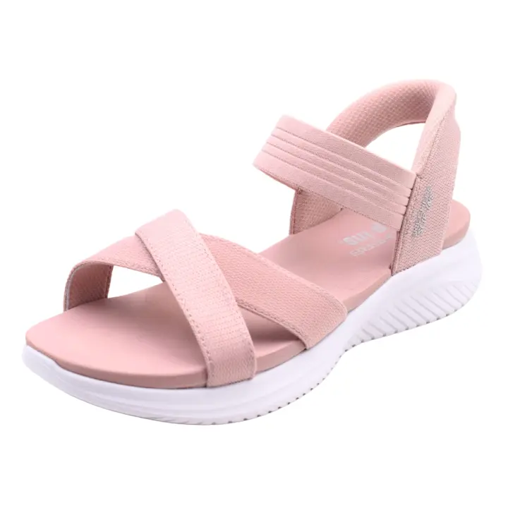 Sandalias Deportivas Skechers Slip-Ins: Ultra Flex 3.0 - Never Better Casual Textiles Para Mujer Color Rosa Blush - 1