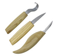 Set De Taladro De Madera De Acero Inoxidable Herramientas De Grabado Para Trabajos Manuales Con Mango De Madera Ash Set De Taladros De Grabado De Madera - details 4