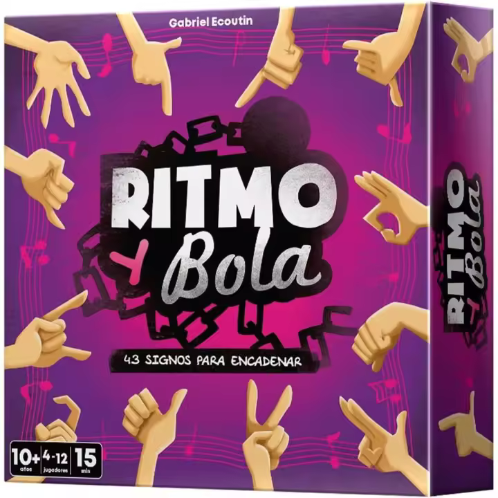 Asmodee Ritmo y Bola - Juego de mesa en Español (CGRI0001ES) - 1