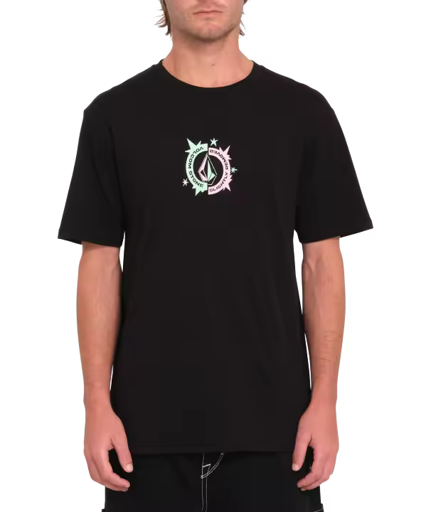 Camiseta de manga corta Volcom Realusion - Black - 1