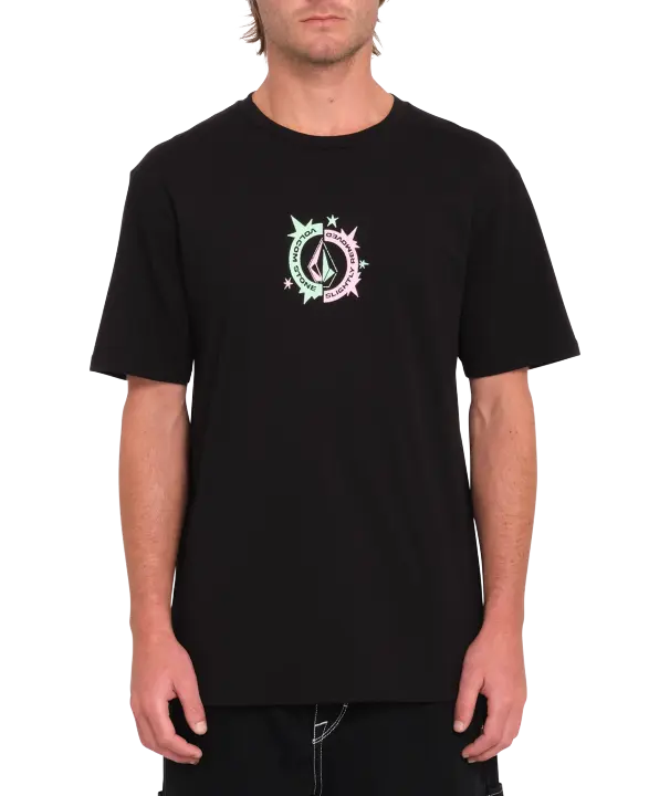 Camiseta de manga corta Volcom Realusion - Black - 1