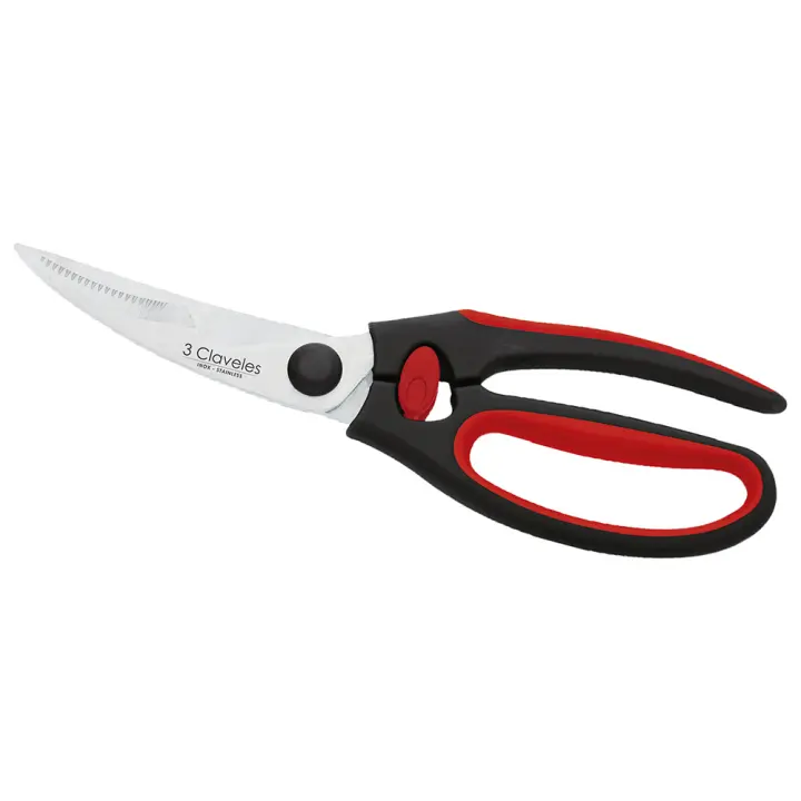 3 Claveles Tijera para Trinchar Aves de Acero Inoxidable - 24 Cm | Alta Calidad - 1