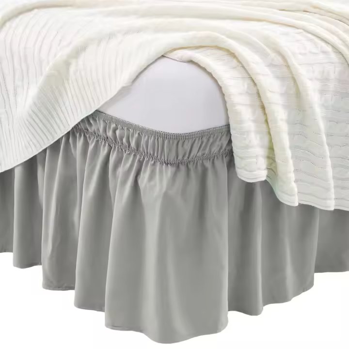 Envolvente De Cama Elástico Funda De Cama Suave Y Cómoda Resistente Al Desvanecimiento Protector De Cama Sin Superficie Couvre Lit - 1