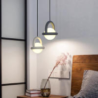 Iluminación Colgante De Lámpara De Bollos Creativa Y Simplicidad Nórdica Para Barra De Restaurante Y Pared De Dormitorio Material De Aluminio Fuente De Energía AC - details 6