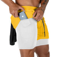 Shorts De Compresión Anime Para Hombre Verano Deporte Ropa Deportiva Gimnasio Entrenamiento 2 En 1 Fitness Casual - details 8
