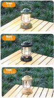 Lámpara De Camping Portátil Retro 6000mAh Modos De Iluminación Vintage Para Exteriores Y Jardín Luz De Tenda Para Senderismo Y Escalada - details 0