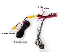 Cámara De Visión Trasera Para Coche 1080P AHD Lente De Ojo De Búho Golden Visión Nocturna Completa Impermeable Cámara De Apoyo Para Vehículo - details 1