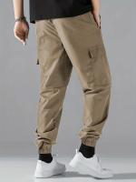 Pantalones De Hombre Para Primavera Y Otoño Mallas Finales Deporte Juvenil Pantalones De Senderismo Con Multiples Bolsillos - details 11