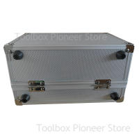Caja De Herramientas De Aluminio Resistente Organizador Portátil Para Garage Y Herramientas Espacio Grande Para Coche Y Casa - details 10