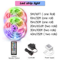 Tira De LED RGB Flexible 40m/30m/20m/15m DC 24V Con Control Por App Y Sincronización Musical Para Decoración De Navidad Y Habitaciones - details 11