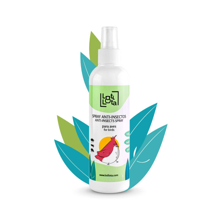SPRAY LOTI LOTA ANTI INSECTOS PARA AVES 250 ml. | Miravia