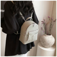 Mochila urbana sencilla de PU a juego para uso diario, mochila para mujer - details 19
