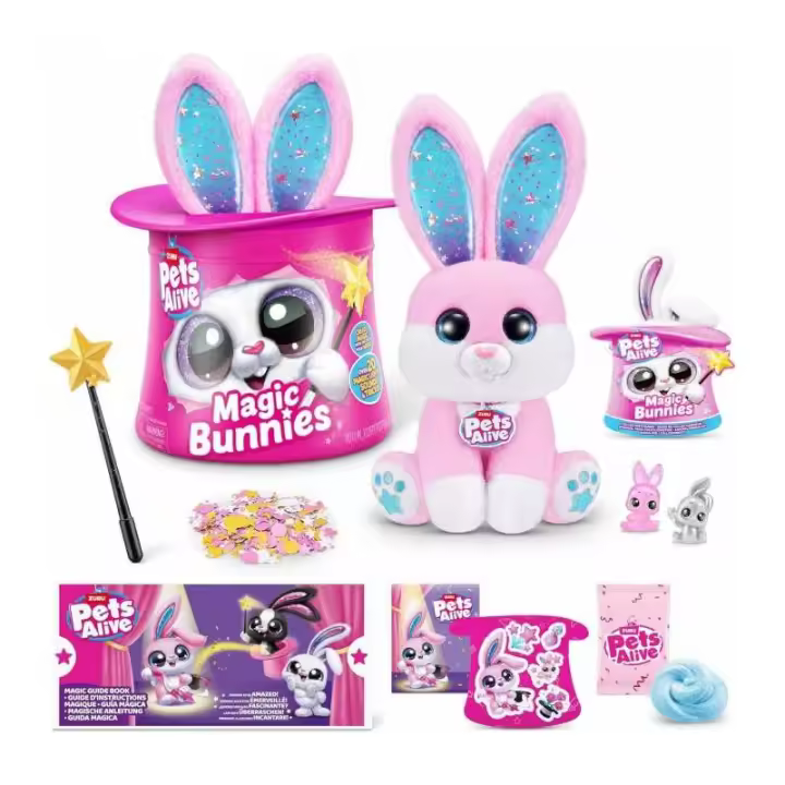PETS ALIVE MAGIC RUNNIES BANNY SURPRISE DE COLOR BABY - 1